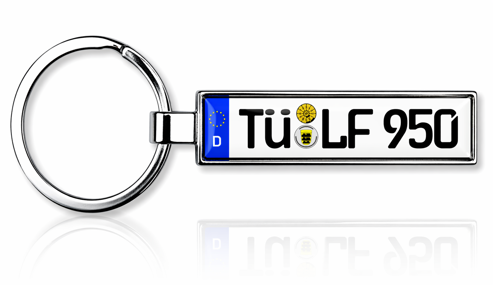 Schlüsselanhänger Kennzeichen Deutschland