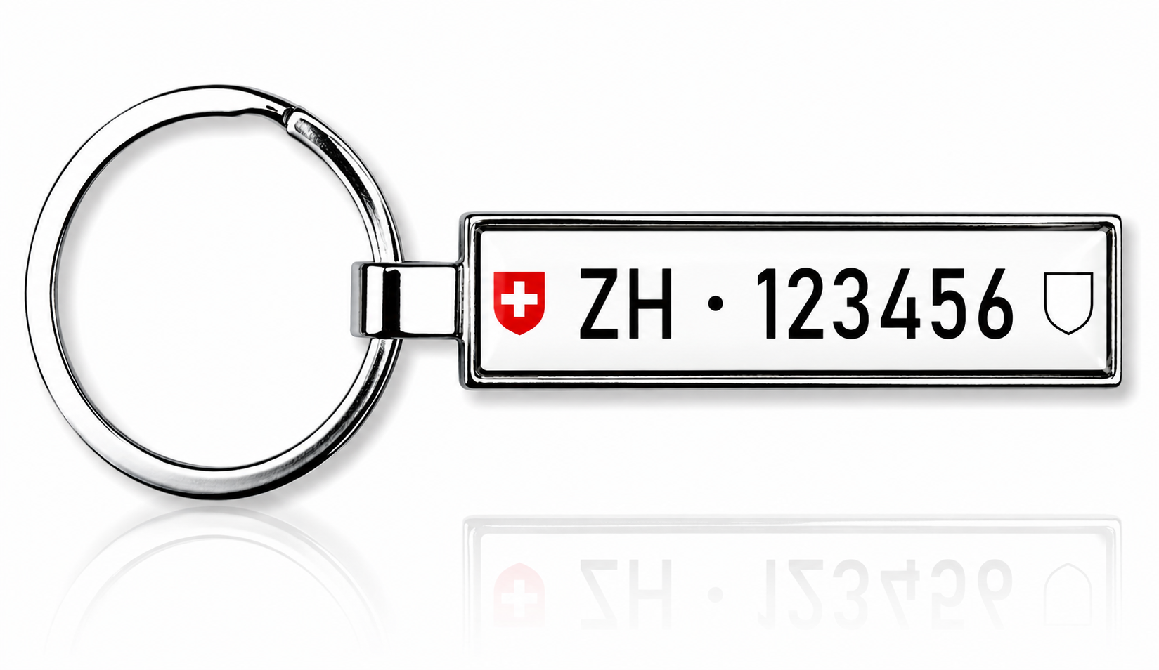 Schlüsselanhänger Kennzeichen Schweiz